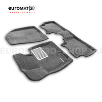 Текстильные 3D коврики Euromat3D Lux в салон для Kia Sportage SL (2010-2015) № EM3D-002707G Серые Текстильные 3D коврики Euromat3D Lux в салон для Kia Sportage SL (2010-2015) № EM3D-002707G Серые