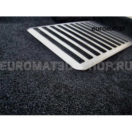 Текстильные 3D коврики Euromat3D Lux в салон для Opel Zafira C (2012-) № EM3D-003814