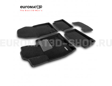 Текстильные 3D коврики Euromat3D Business в салон для Mazda 3 (2014-2018) № EMC3D-003411 Текстильные 3D коврики Euromat3D Business в салон для Mazda 3 (2014-2018) № EMC3D-003411