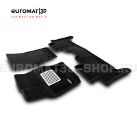 Текстильные 3D коврики Euromat3D Lux в салон для Land Rover Range Rover Sport L494 (2014-2021) № EM3D-003109