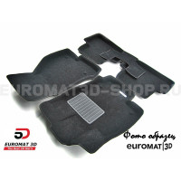 Текстильные 3D коврики Euromat3D Business в салон для Toyota Prius (2009-2015) № EMC3D-005130 Текстильные 3D коврики Euromat3D Business в салон для Toyota Prius (2009-2015) № EMC3D-005130