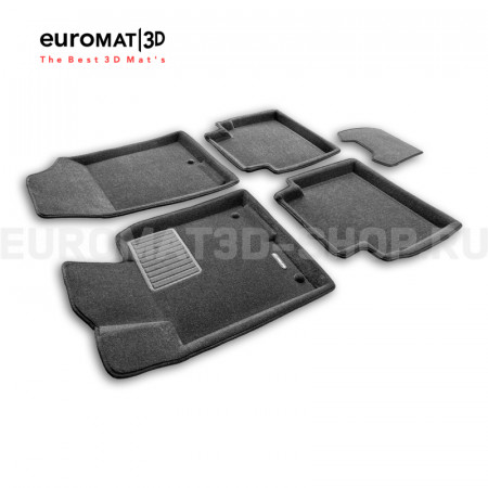 Текстильные 3D коврики Euromat3D Business в салон для Kia Optima (2016-) № EMC3D-002929G Серые Текстильные 3D коврики Euromat3D Business в салон для Kia Optima (2016-) № EMC3D-002929G Серые