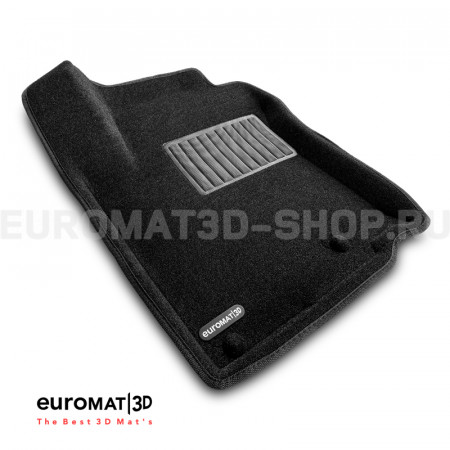 Текстильные 3D коврики Euromat3D Premium в салон для Lexus GX460 (2010-2014) № EMPR3D-005115
