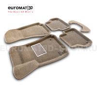 Текстильные 3D коврики Euromat3D Lux в салон для Audi A5 (2016-) Sportback № EM3D-001102T Бежевые Текстильные 3D коврики Euromat3D Lux в салон для Audi A5 (2016-) Sportback № EM3D-001102T Бежевые