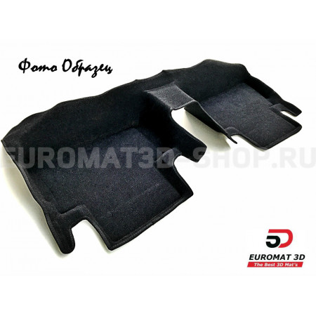 Текстильные 5D коврики с высоким бортом Euromat3D в салон для Volkswagen Passat B7 (2011-2015) № EM5D-005412