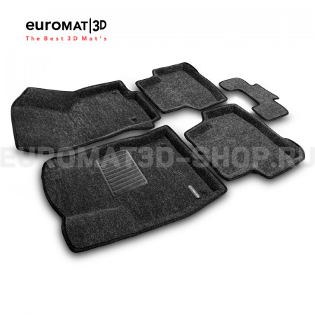 Текстильные 3D коврики Euromat3D Business в салон для Volkswagen Taos (2021-) № EMC3D-004501G Серые Текстильные 3D коврики Euromat3D Business в салон для Volkswagen Taos (2021-) № EMC3D-004501G Серые