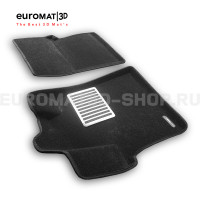 Текстильные 3D коврики Euromat3D Lux в салон для Opel Zafira Life (2016-) № EM3D-003900