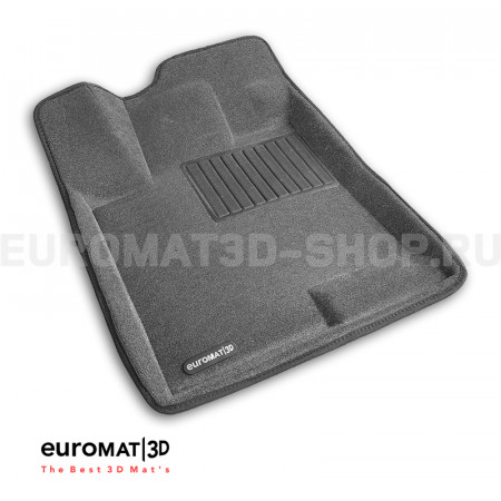 Текстильные 3D коврики Euromat3D Business в салон для Haval Jolion (2021-) (полный привод) № EMC3D-001473G Серые