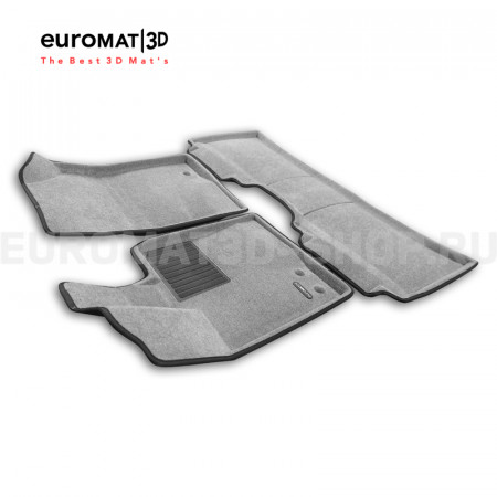 Текстильные 3D коврики Euromat3D Business в салон для Changan UNI-K (2023-) № EMC3D-001332S Светло-серые Текстильные 3D коврики Euromat3D Business в салон для Changan UNI-K (2023-) № EMC3D-001332S Светло-серые